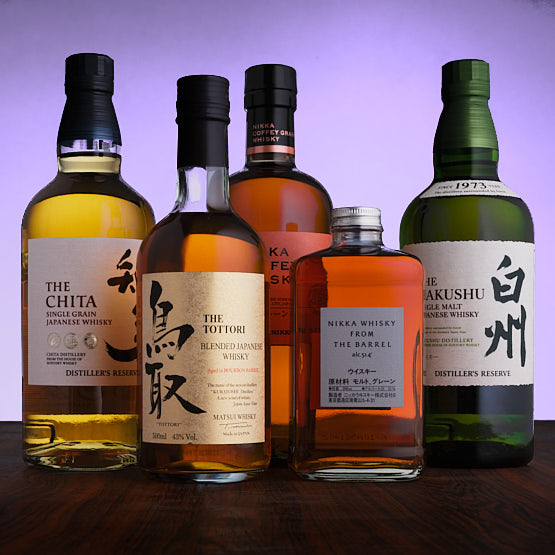Whisky The Chita, The Tottori, Nikka, Nikka From the Barrel, The Hakushu